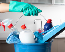 Cleaning Supplies Bucket SM