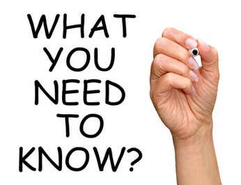 what do you need to know