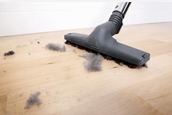 vacuum dust
