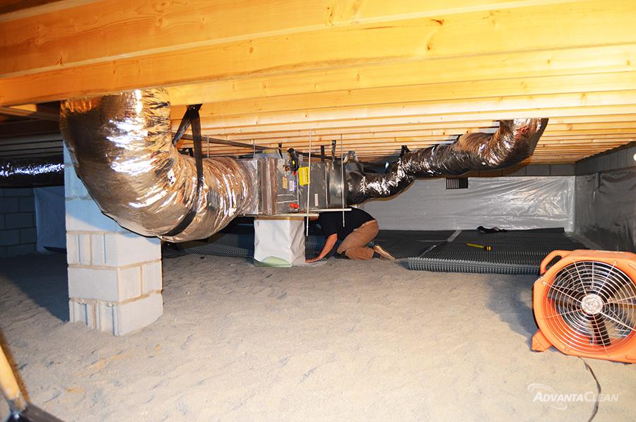 crawl advantaclean crawlspace
