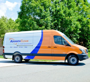 AdvantaClean franchise van