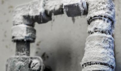 Frozen Pipe Damage at Your Business