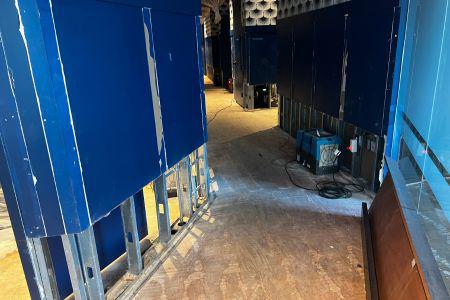 water damage in a commercial business