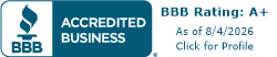Better Business Bureau accreditation