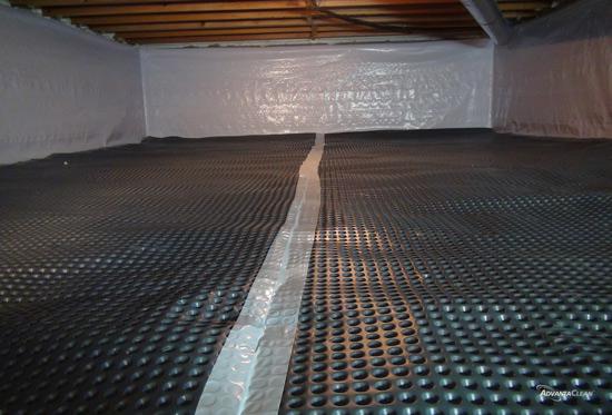 Crawl Space Moisture Mat