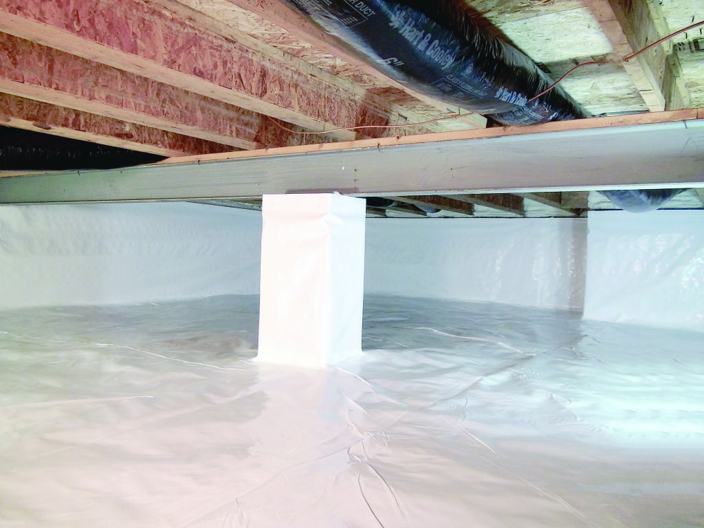 crawlspace clean