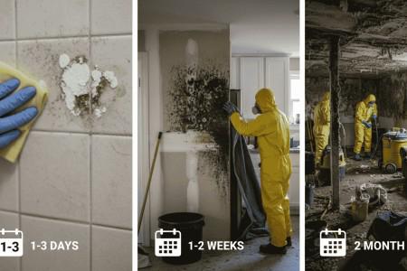 How long does mold remediation take? timeline by severity