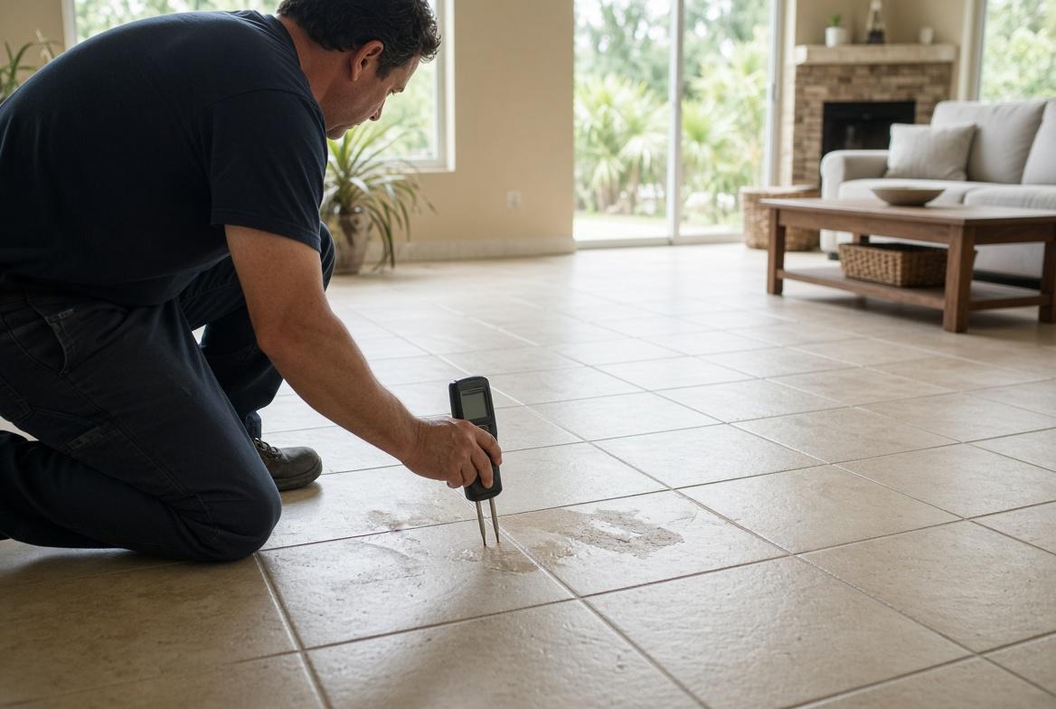 Slab leaks in Florida homes: warning signs before the damage shows