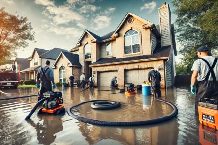 Water damage restoration after a storm: step-by-step guide