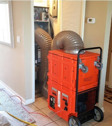 water damage restoration 