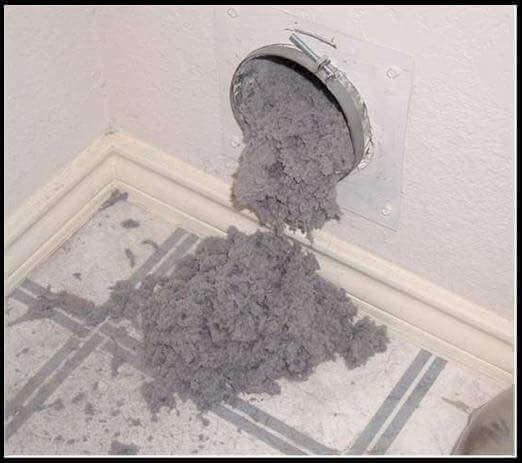 dirty dryer vent 