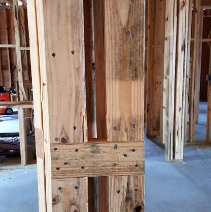 Mold remove on wood