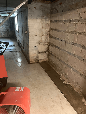 water damage demolition 