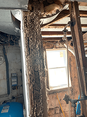 water damage demolition 