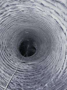 Moldy air duct