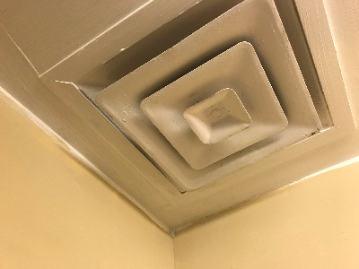 Cleaned commercial air ducts