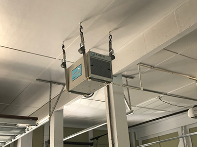 Dehumidifier in the garage