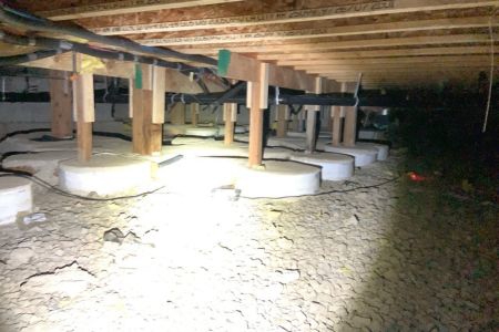crawl space under home