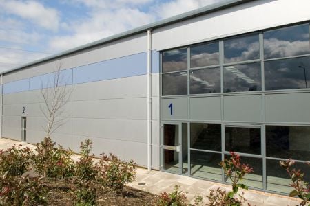 building with glass