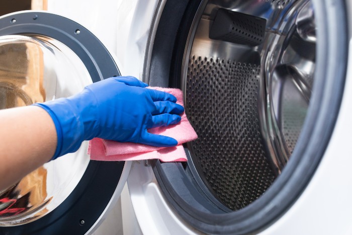 Washing machine cleaning