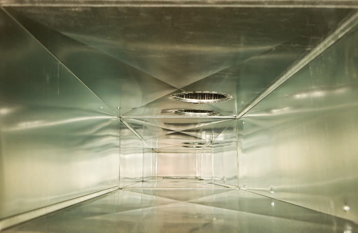 Cleaned air ducts